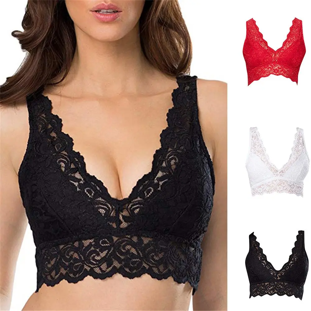 Women Lace Bras Padded Bralett - T Shirt Bra Seamless ulasan dan harga