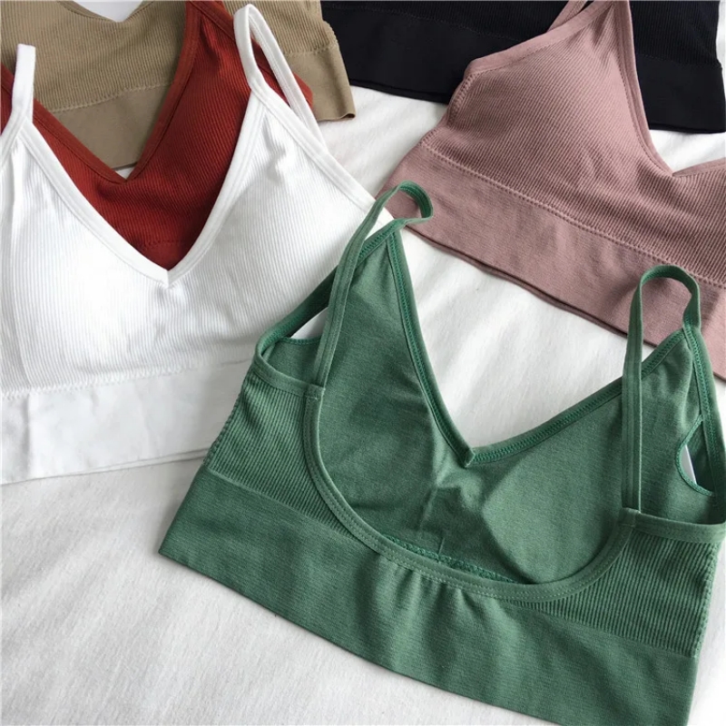 Women Sexy Crop Tops Bra Tube  - T Shirt Bra Seamless ulasan dan harga