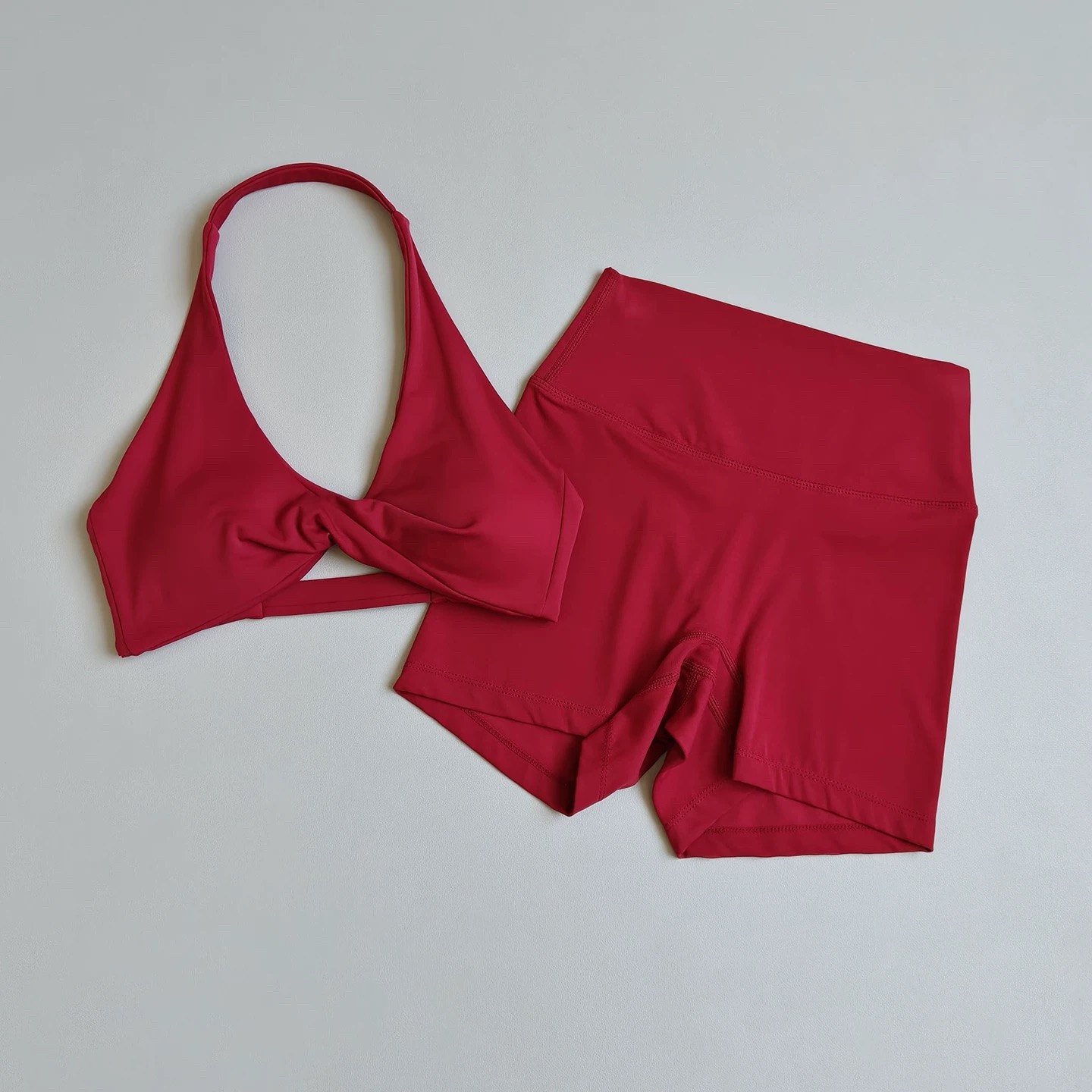Women's Yoga Outfit 2-Piece Se - Sports Bra Racerback ulasan dan harga